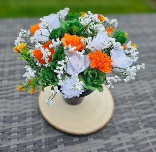Premium memorial flowers